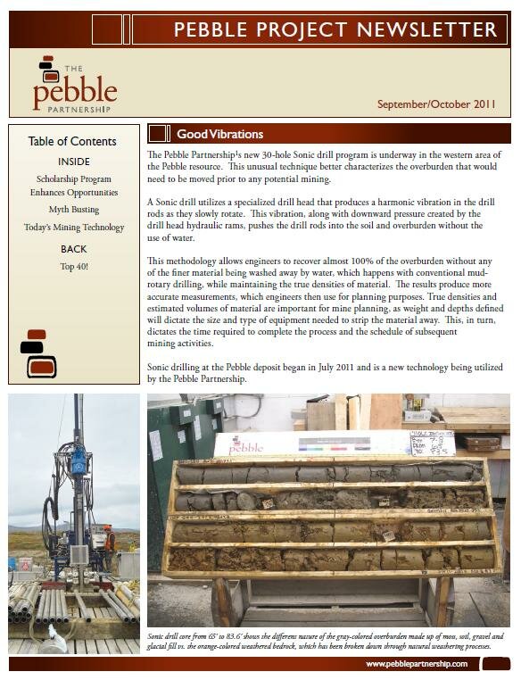 Sonic Drill - Pebble Project Newsletter